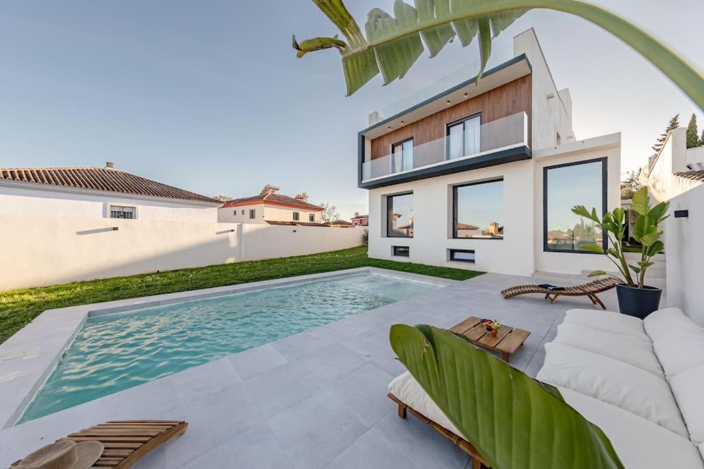 Villa Con Piscina Privada Gelves Exterior photo